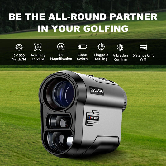 1000Yards Golf Rangefinder, 6x Magnification