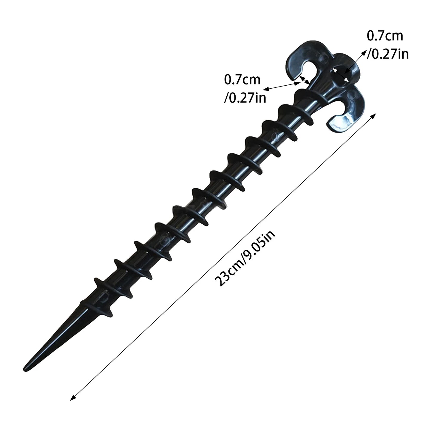 10Pcs Tent Pegs Canopy Stakes