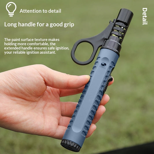 Outdoor Camping BBQ Blowtorch Stove Accessory Refillable Lighter Igniter