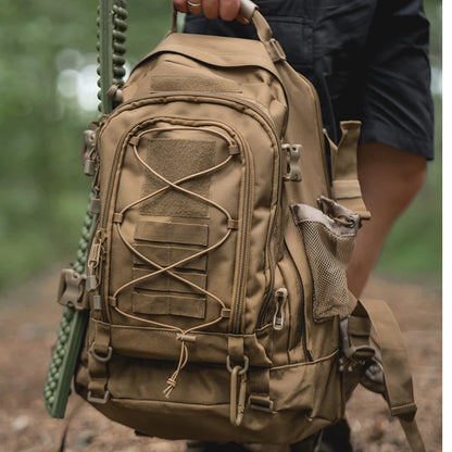 LQARMY 65L Outdoor Backpack Men's Outdoor Large Capacity Bag