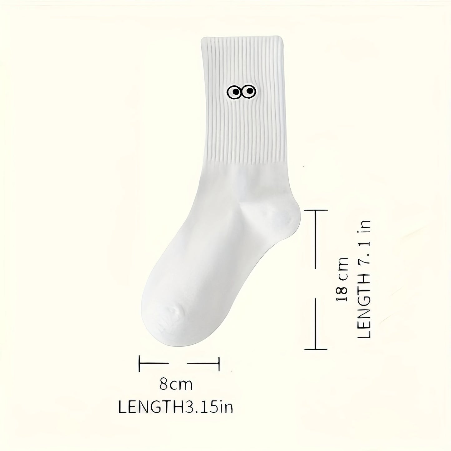 5 Pairs of Breathable and Comfortable Emoji Socks, Soft and Cute, Suitable for Daily Wear, Sports and Fitness
