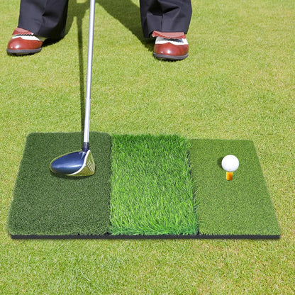 Golf Hitting Mat, Thickened Golf Practice,Non-Slip Rubber Back
