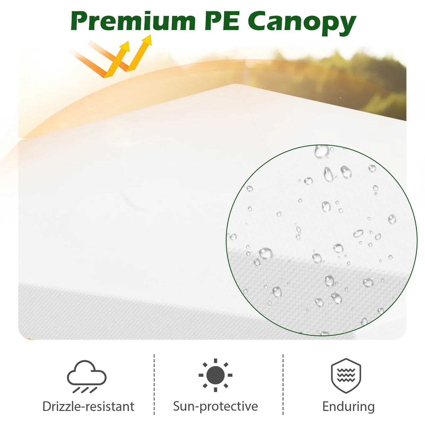 Outdoor Heavy Duty 10'x10' Canopy