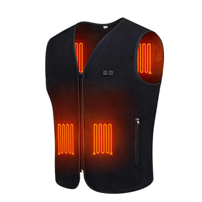 USB Heated Vest 3-speed Adjustable Temperature Self-heating Vest Washable