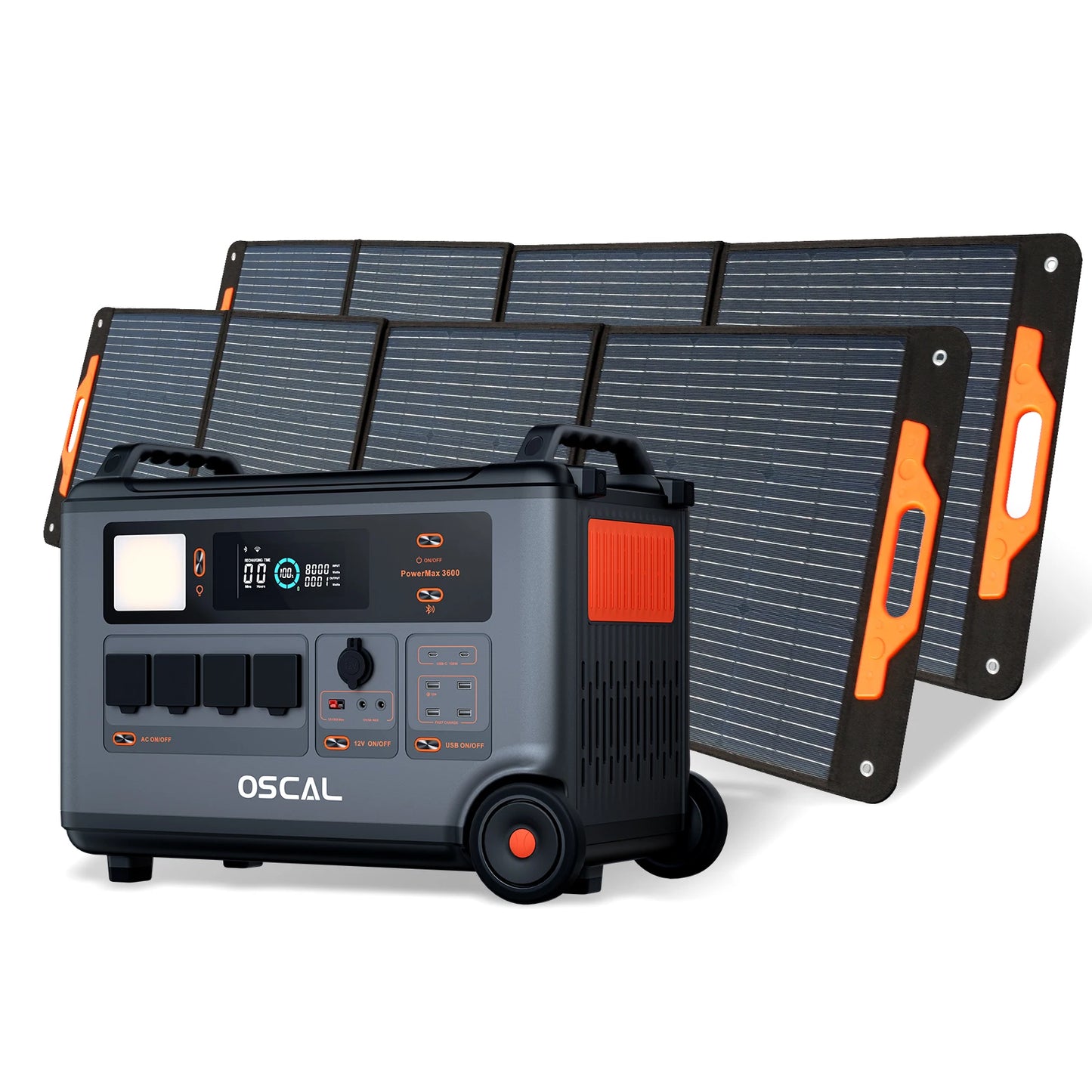 200W Oscal PM200 Pro Solar Panel Power Station