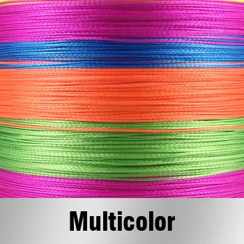 300M 500M 1000M 8 Strands 4 Strands PE Braided Fishing  Line Multicolor