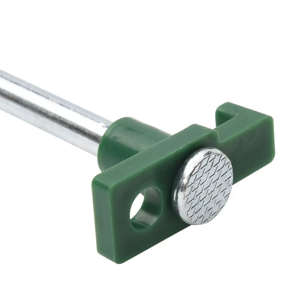 12pcs Galvanised Steel and Tent Pegs 9.8\" 0.28\"