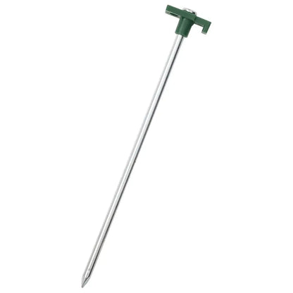 12pcs Galvanised Steel and Tent Pegs 9.8\" 0.28\"