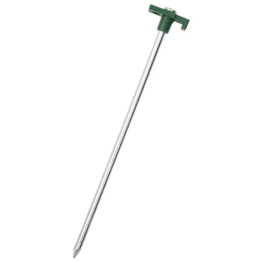 12pcs Galvanised Steel and Tent Pegs 9.8\" 0.28\"