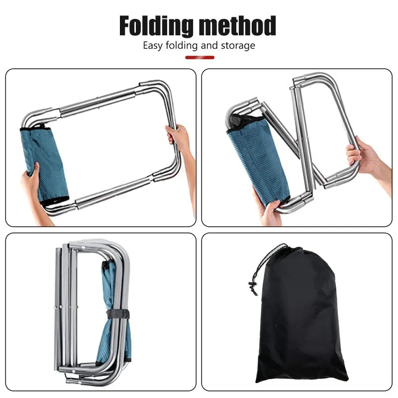 Outdoor Aluminium Alloy Portable Chair