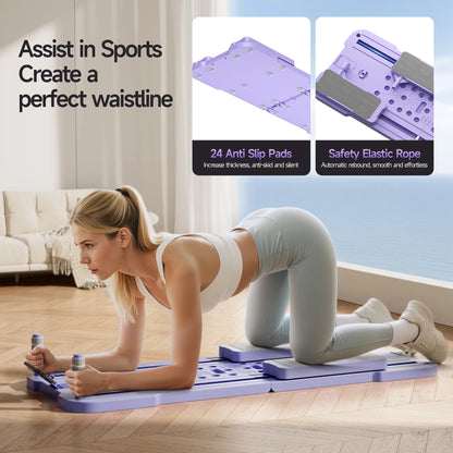 Multifunctional Foldable 4-in-1 Ab Exercise Board Pilates