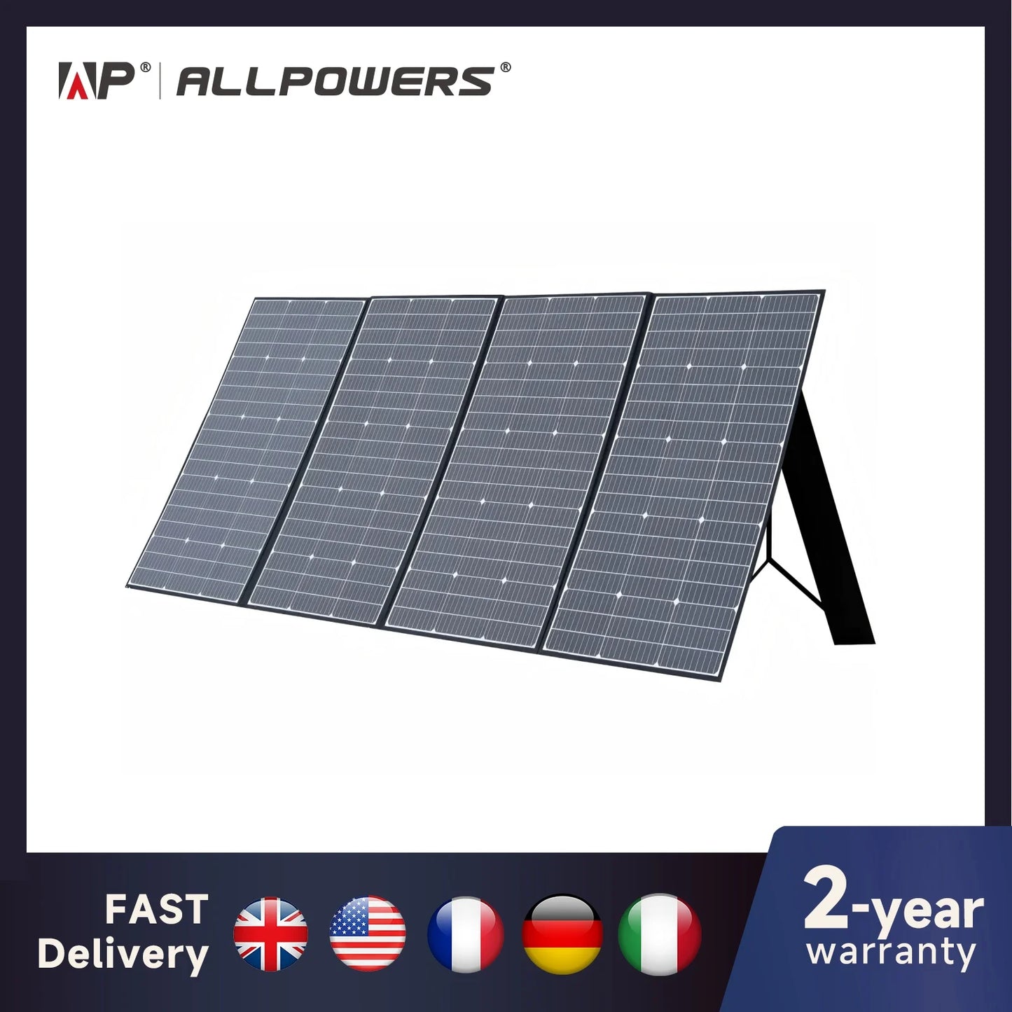 Foldable Solar Panel 400W / 200W / 140W / 100W / 60W Solar Charger