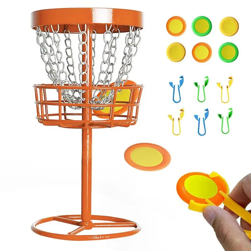 Portable Disc Golf Basket