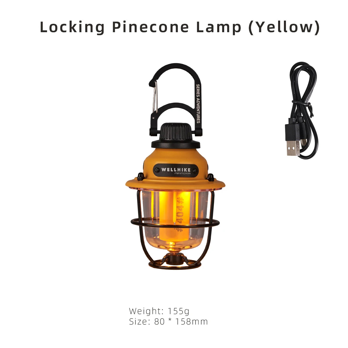 Pine Lights 40h Long Endurance Portable Camp Mini Lights