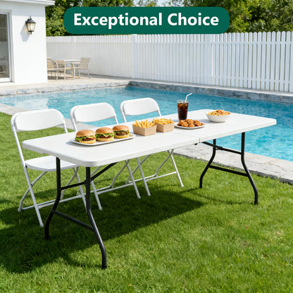 2.5ft/4ft/6ft Folding Utility Table