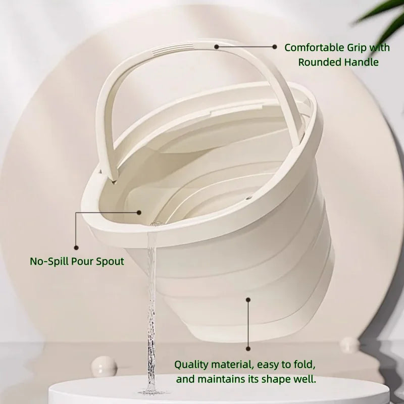 Collapsible 10L Water Bucket