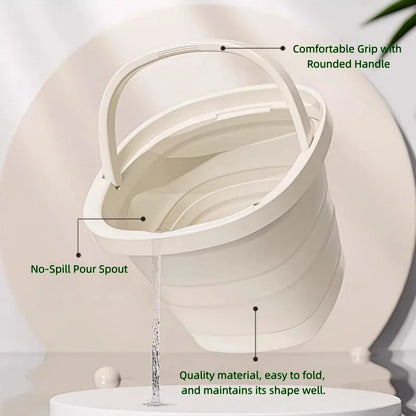Collapsible 10L Water Bucket