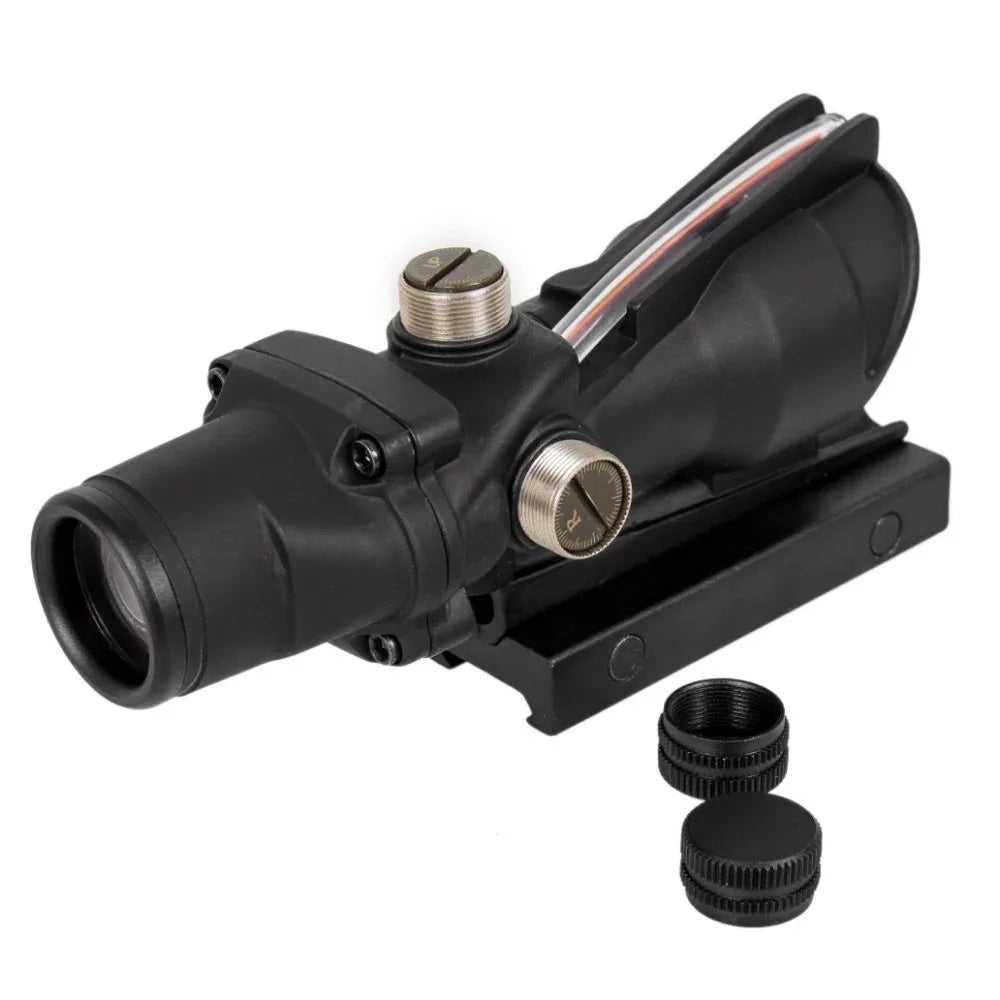 4X32 Hunting Scopes Real Fiber Optics Green and Red