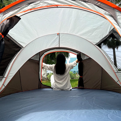 quick opening hand throw outdoor tent fully automatic pop-up
