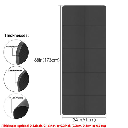Foldable Yoga Mat 3mm/4mm/6mm Thicknesses