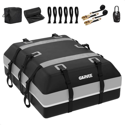 21 Cubic Feet Waterproof Car Rooftop Cargo Carrier Bag Soft Shell Roof