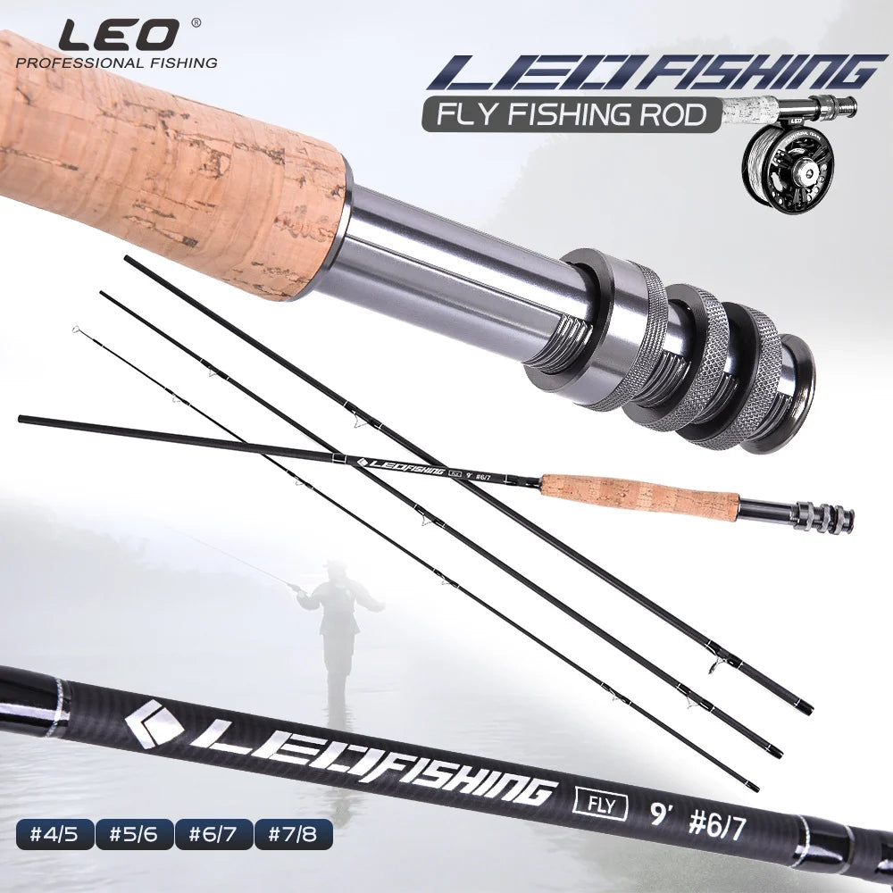 Fly Fishing Rod Several Secions Rod 4 Size High Carbon