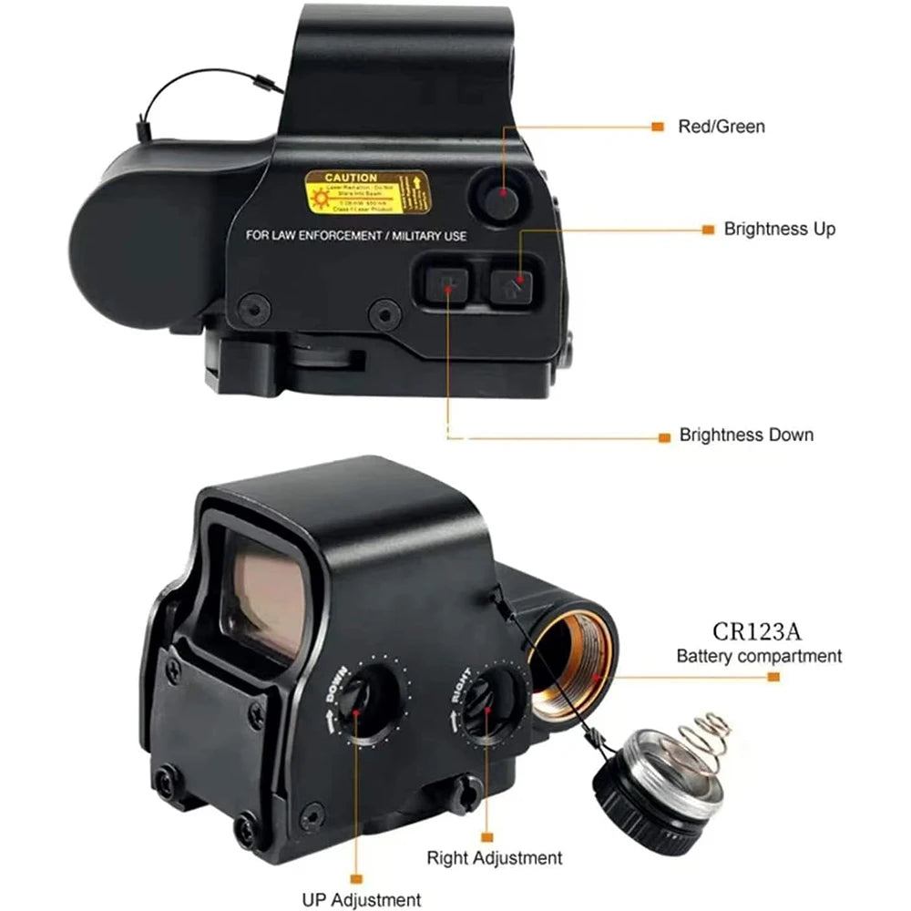 558 Red Dot Sight Red Green Dot REFLEX
