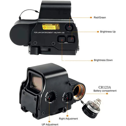 558 Red Dot Sight Red Green Dot REFLEX