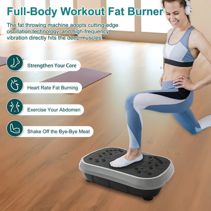 Vibration Whole Body Workout Portable Fitness Equipment
