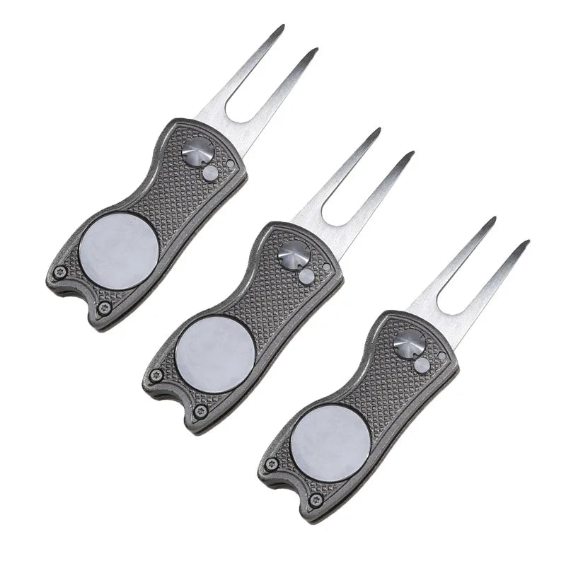 Foldable Golf Divot Repair Tool