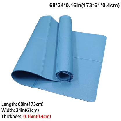 Foldable Yoga Mat 3mm/4mm/6mm Thicknesses