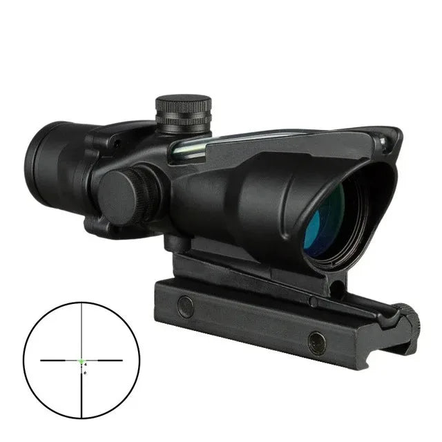 4X32 Hunting Scopes Real Fiber Optics Green and Red