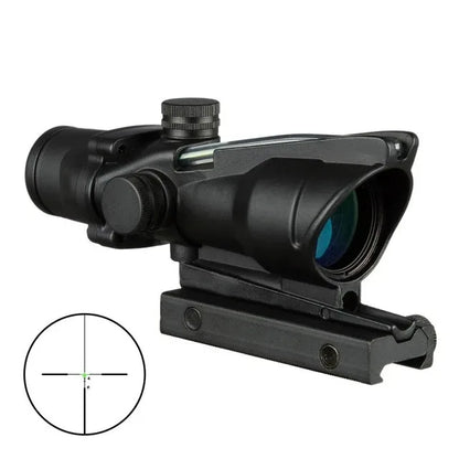 4X32 Hunting Scopes Real Fiber Optics Green and Red