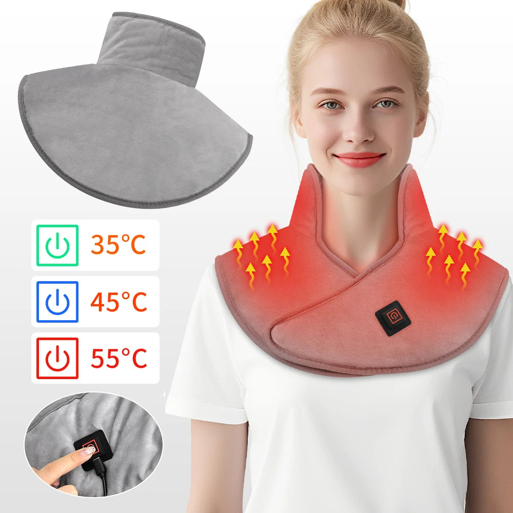Electric Heating Shoulder Neck Pad Massager