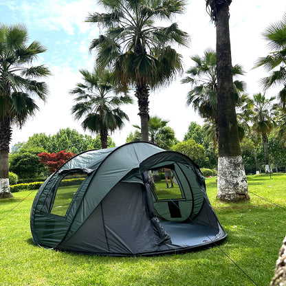 quick opening hand throw outdoor tent fully automatic pop-up