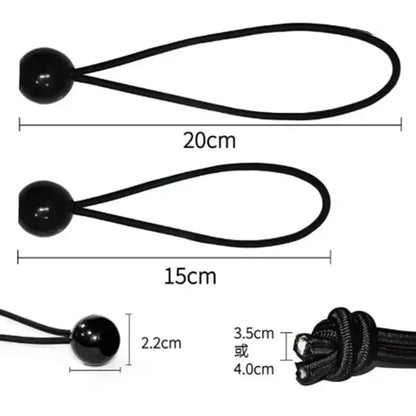 Bungee Ball Ties   4pcs