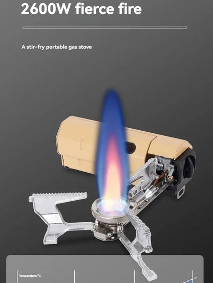 Camping Gas Stove 2670W Portable Folding Cassette