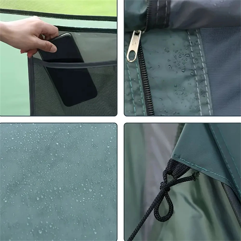 quick opening hand throw outdoor tent fully automatic pop-up