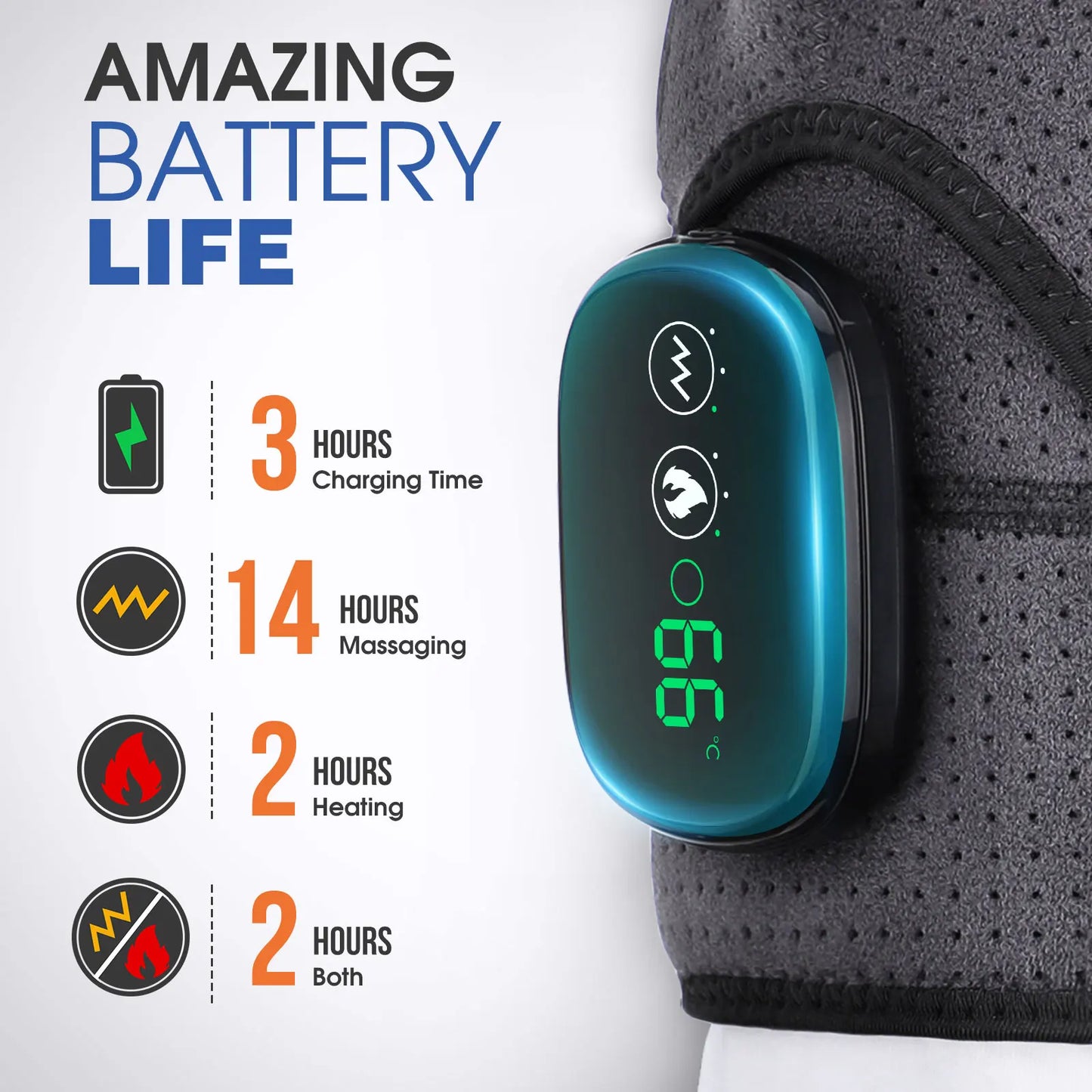 Electric Heating Shoulder  Vibration Massager