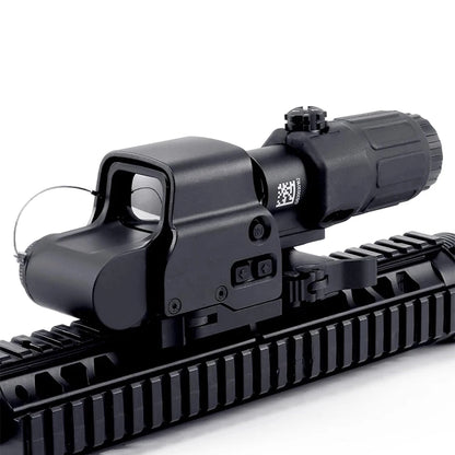 Red Dot Optic Sight Tactical Hunting Gear W/20mm Rail Mounts Detach Lever