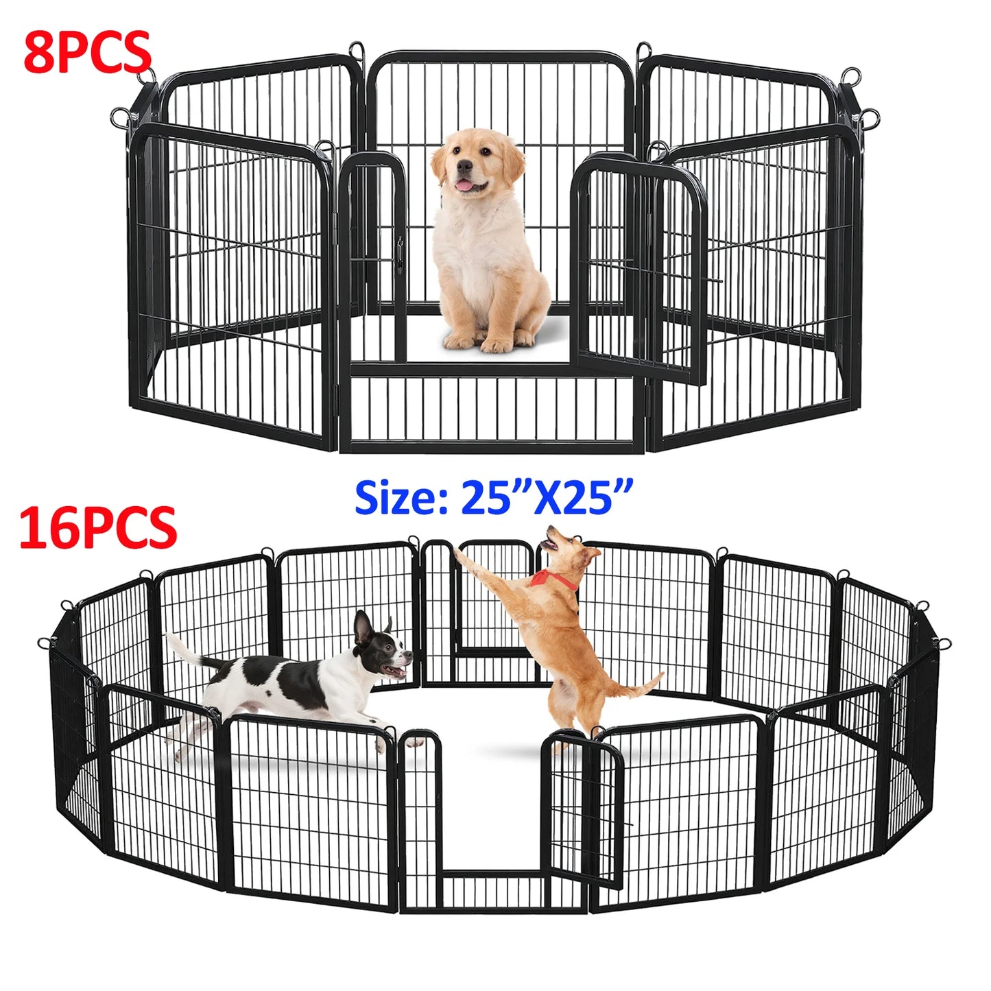 Foldable Metal Pet Fence