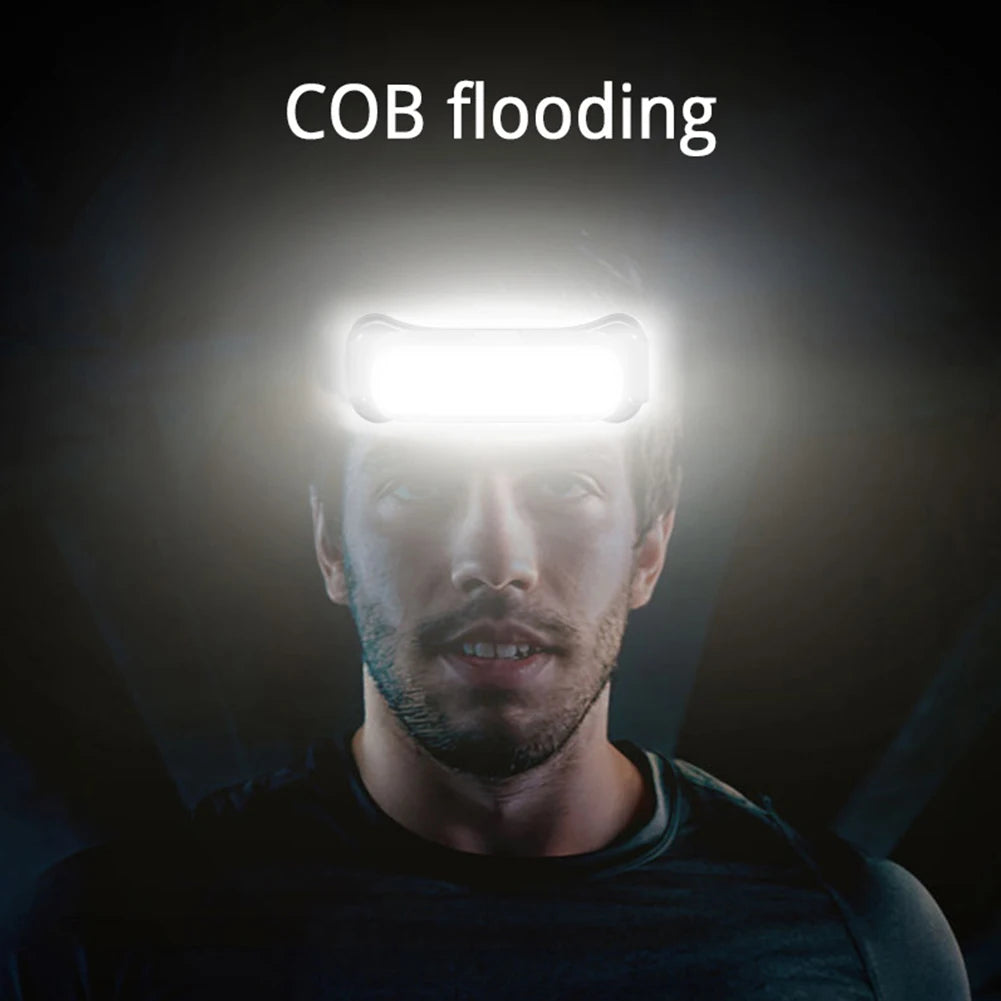 USB Rechargeable LED Headlamp Waterproof Head Lamp