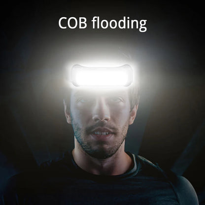 USB Rechargeable LED Headlamp Waterproof Head Lamp