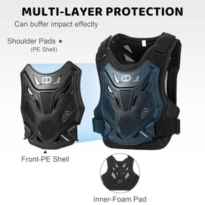 Dirt Bike Gear - Youth Protective Gear Motocross Chest Armor