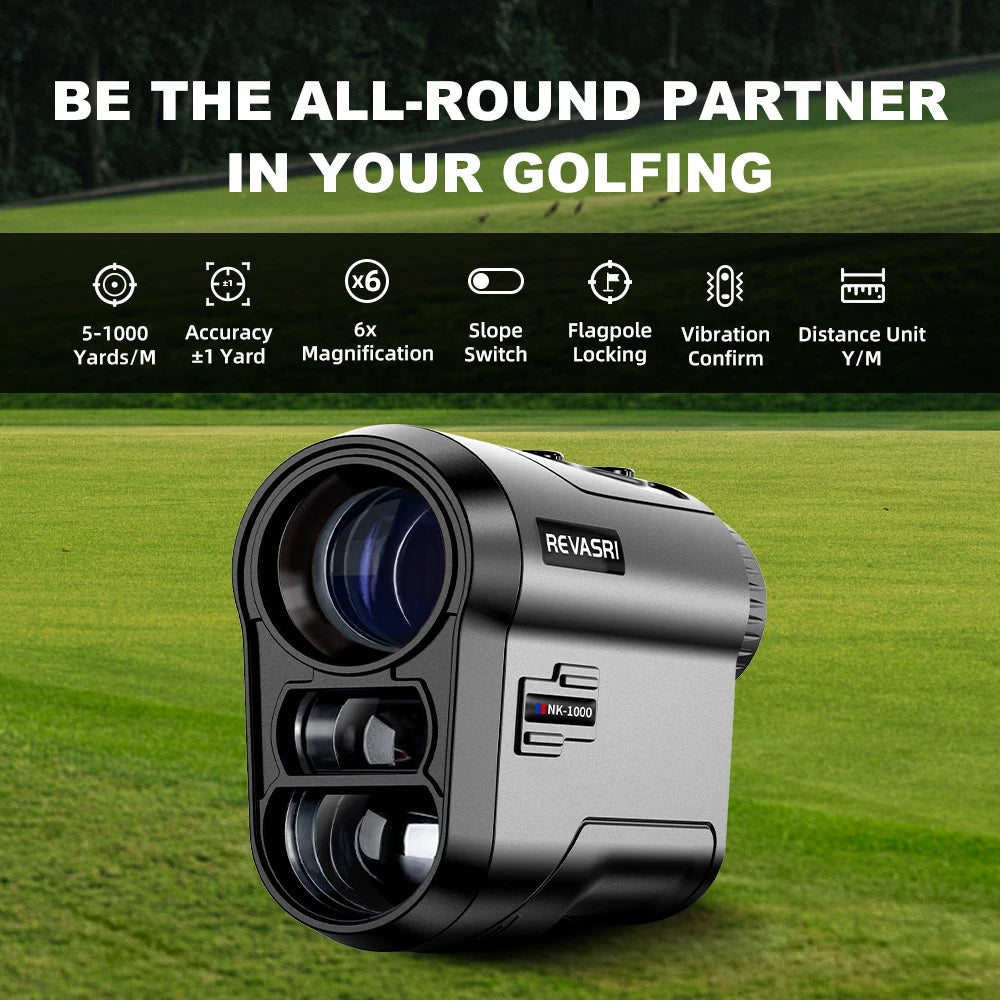 1000Yards Golf Rangefinder, 6x Magnification