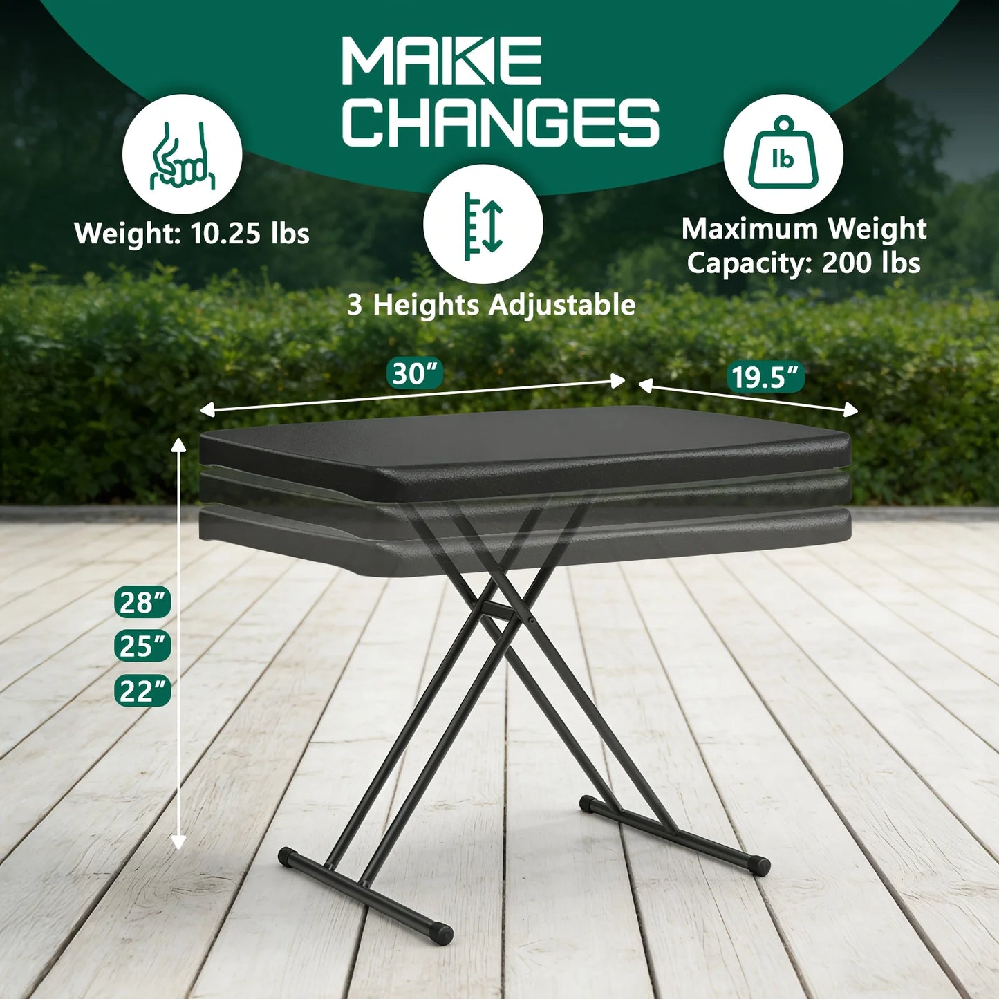 2.5ft/4ft/6ft Folding Utility Table