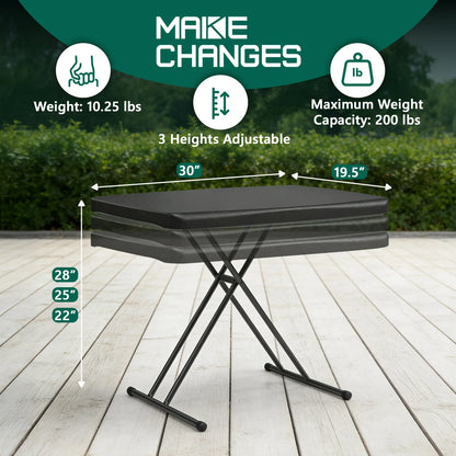 2.5ft/4ft/6ft Folding Utility Table