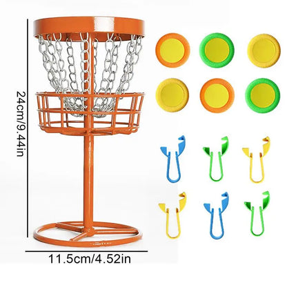Portable Disc Golf Basket