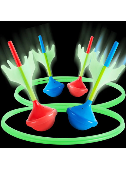 6Pcs Lawn Darts Games Set Glow In The Dark