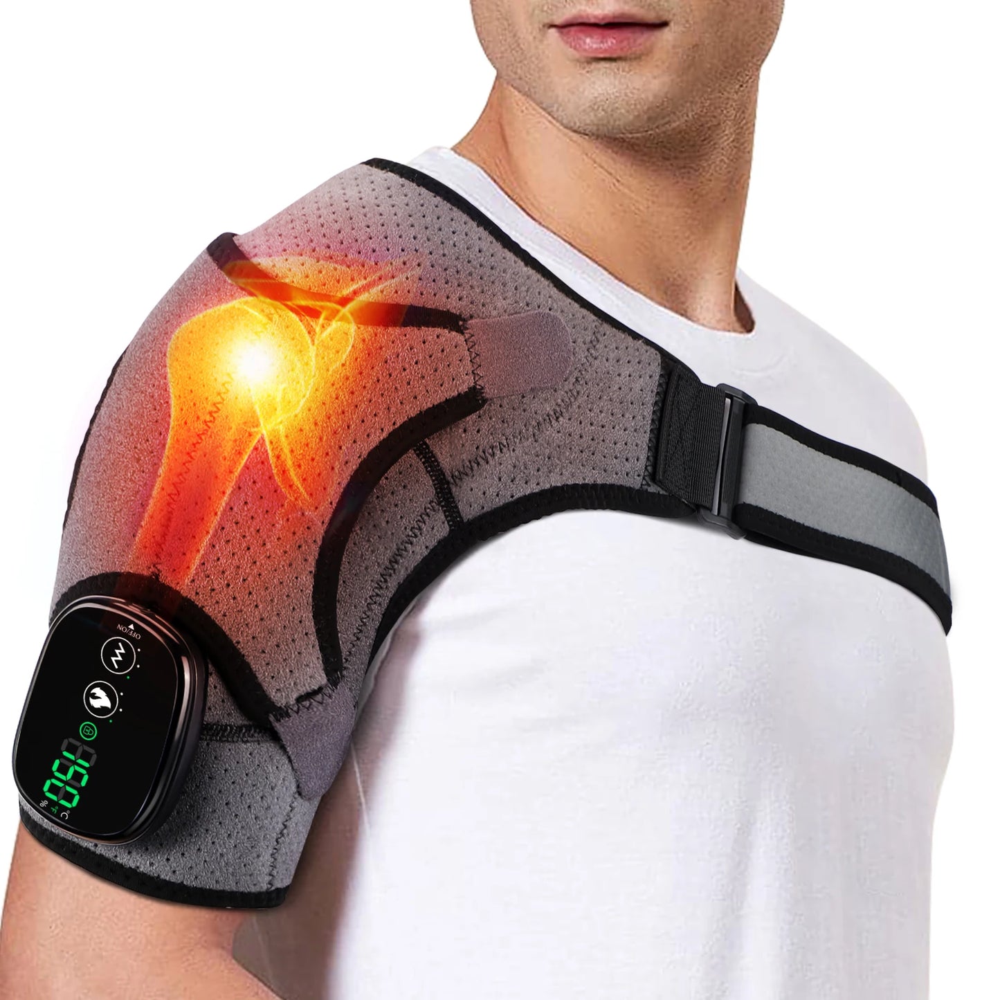 Electric Heating Shoulder  Vibration Massager